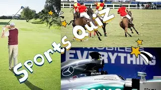 Sports Quiz Vol 1 with 10 Sets of Great Sports Questions