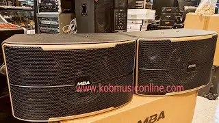 สินค้ามาใหม่ ตู้ลำโพง ยี่ห้อ MBA รุ่น J410 สินค้าใหม่ ราคาคู่ละ 4,500 บาท จัดส่งสินค้าได้ทั่วประเทศ