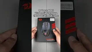 Redragon M991 Wireless Gaming Mouse 19000 DPI Unboxing ASMR #shorts #unboxing #gamingmouse #asmr #pc