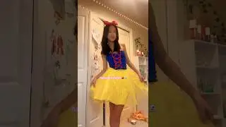 snow white🍎 #halloween #costume #fit #ootd #fyp #transition #fypシ゚ #halloweencostume #fitcheck