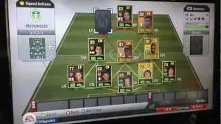 FIFA 13 FUT. 1 MILLION COIN HYBRID FEAT. MOTM EMENIKE, IF WALCOTT, MOTM MIKEL.