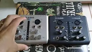 Interface Alesis Io2 e M Audio M-Track