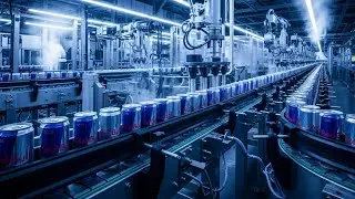 How It's Made: The Secret Process Behind Every Red Bull Energy Drink | Full Manufacturing Process