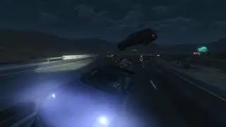 street racer breaks laws of physics, family of four suffers