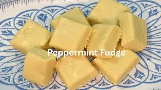 How to make Peppermint fudge | With milk powder