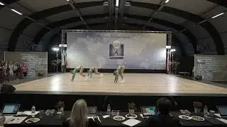 European Champions Crowned Sports Aerobics & Fitness Teams 2022 - Bronze Medalist Youth Trio - CZ