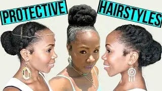 FAST Protective Hairstyles For Hair Growth & Length Retention | NATURAL HAIR