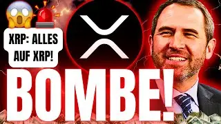 🛑XRP: Ripple Ceo z&uuml;ndet Bombe! All in XRP