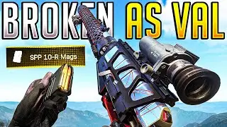I tried the AS VAL Sniper Rounds in WARZONE! It's not fair...