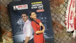 Swapnil Patni Classes Law by CA Ankita Patni. Pendrive classes Unpacking. #charteredaccountant #ca