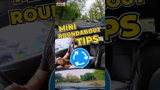 Mini #roundabout tips#automaticdrivinglessons #drivingschool #drivinglesson #driving