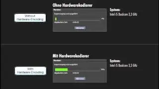 EDIUS - H.264 video export comparison