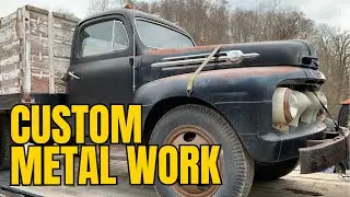 Sheet Metal & Body Work on a 1951 Ford Truck | Little Truck with BIG Attitude