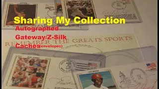 Sharing My Collection: Autographed Gateway/Z-Silk Caches (Envelopes) + Bonus Phillies autographs