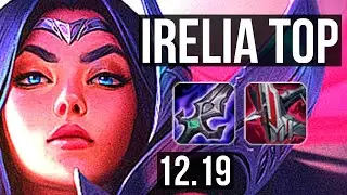 IRELIA vs TEEMO (TOP) | 2.2M mastery, 7/1/3, 900+ games | EUW Challenger | 12.19