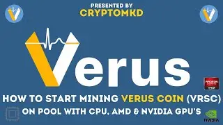 Как начать майнить Verus Coin (VRSC) на пуле с CPU и видеокартами AMD и NVIDIA