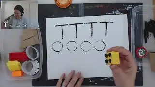 Printing/Stamping with Found Objects (Exploration/Pattern Making)