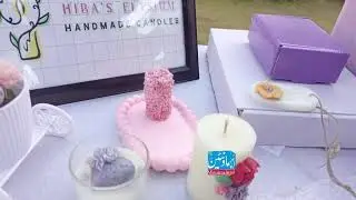 Hiba's Elysium Handmade Candles Business in Gilgit Baltistan