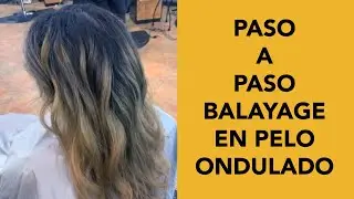 Como Hacer Balayage Ombre en Pelo Ondulado