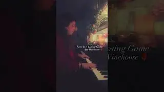 Amy Winehouse Love Is A Losing Game Piano ❤️🌹