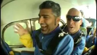 Tandemsprung von Talih bei skydive nuggets in Leutkirch