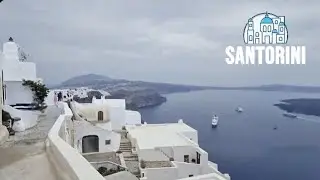 Beautiful Santorini (Walk from imerovigli to Thera) Greece 🇬🇷