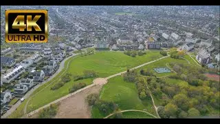 Surrey, London 4K Drone Footage, The Hamptons Estate, Surrey