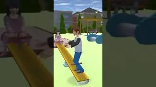 kids having some fun #music #gameplay #sakuraschoolsimulator #trend #sss #fun #soundtrack #piano