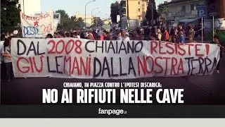 Chiaiano in piazza contro la discarica, De Magistris: 