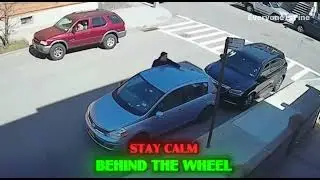 Heart-Pounding Merge: Driver Pulls Out Without Looking