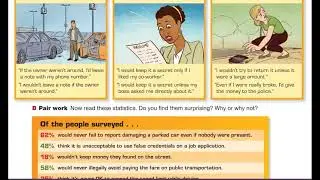 Unit 11 Passages: VALUES ... Using second conditional
