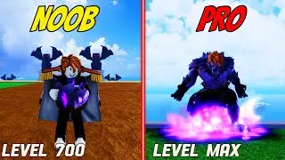 Noob To Pro with The lone wolf in Blox Fruit!!
