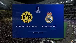 Borussia Dortmund - Real Madrid | UEFA Champions League FINAL | Wembley Stadium | FIFA 23