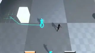 Navigation Path Display Test in Unreal Engine