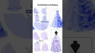 #drafting #beauitfulgown#ritudesigner #fashion #ritudesigner #tailoring