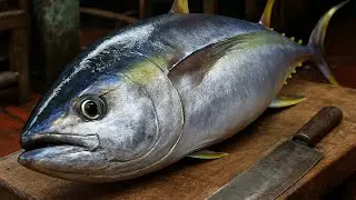 Tuna Master in Action | Morning Live Cutting 🔥