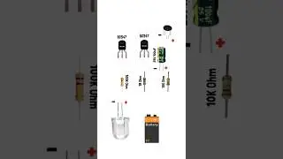 Clap Switch Using #BC547 | Easy DIY #Electronics Project for Beginners 🔊✨