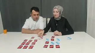 Şaibeli kart oyunu kim kartlarını tamamlayacak cahillik seviyemiz 😅#challenge #evdeoyun #kartoyunu 