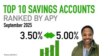 Top 10 Best High Yield Savings Accounts (HYSA) Ranked by APY 💵 September 2025 APY Rankings