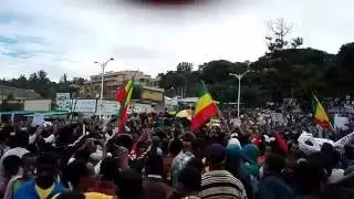 Gondar Protest Rally July 31 2016 July 24 E.C HD