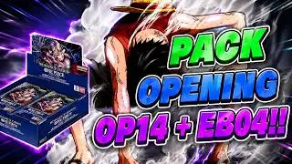 Pack Opening OP14 + EB04 | One Piece Card Game