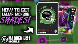HOW TO GET LAMAR JACKSON'S SHADES! + Upgrade to 87! - Madden Mobile 21