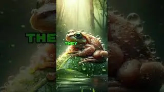 Frog Facts Uncovered - Don't Miss This! #funfacts #facts #shorts #youtubeshorts #animalshorts