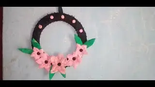 Old cloth craft ideas/wall hanging craft/Room Decor/Diy old clothes