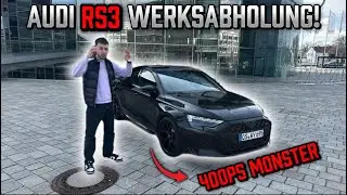 Ich hole mein AUDI RS3 in Ingolstadt ab!🏎️💵