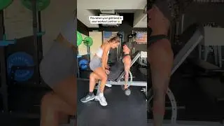 Why was she so sweaty tho 😭 #lgbt #lgbtq #wlw #relationship #workout