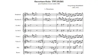 G. Ph. Telemann - Ouverture-Suite in D major, TWV 55:D21 (Veggetti)