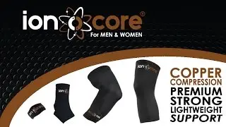Copper compression wear from ionocore - support, pain relief and peace of mind.