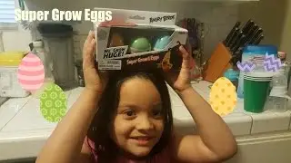 Hatch a Super Grow Egg - like a Hatchimal