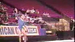 Casey Overton- 2002 Podium Meet Floor